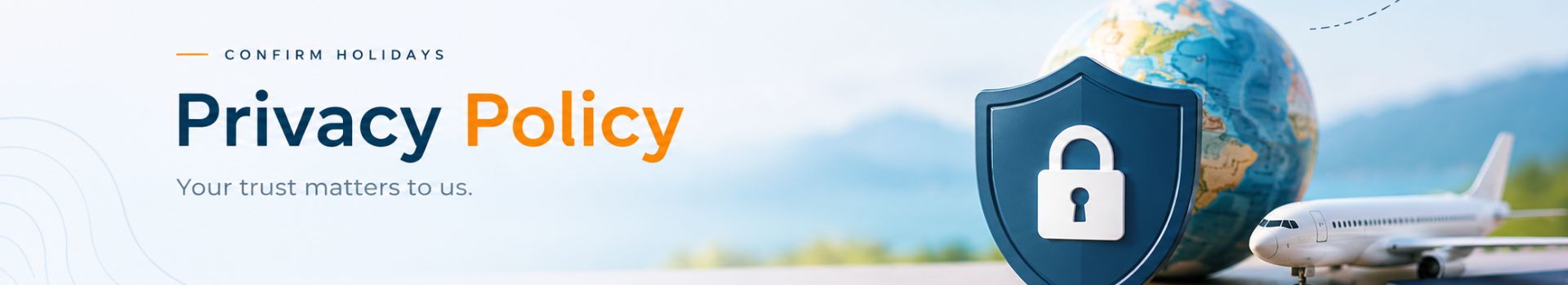 Privacy Policy Confirm Holidays